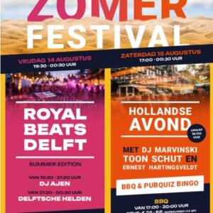 Festival weekend - vrijdag 14 en zaterdag 15 augustus