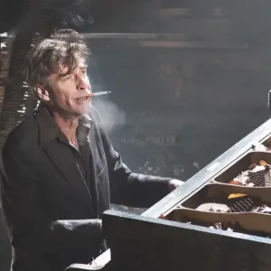 Ode aan Maarten van Roozendaal | Egon Kracht, Maarten Heijmans, Mark Omvlee & FlevoEnsemble (Foto: Govert de Roos)
